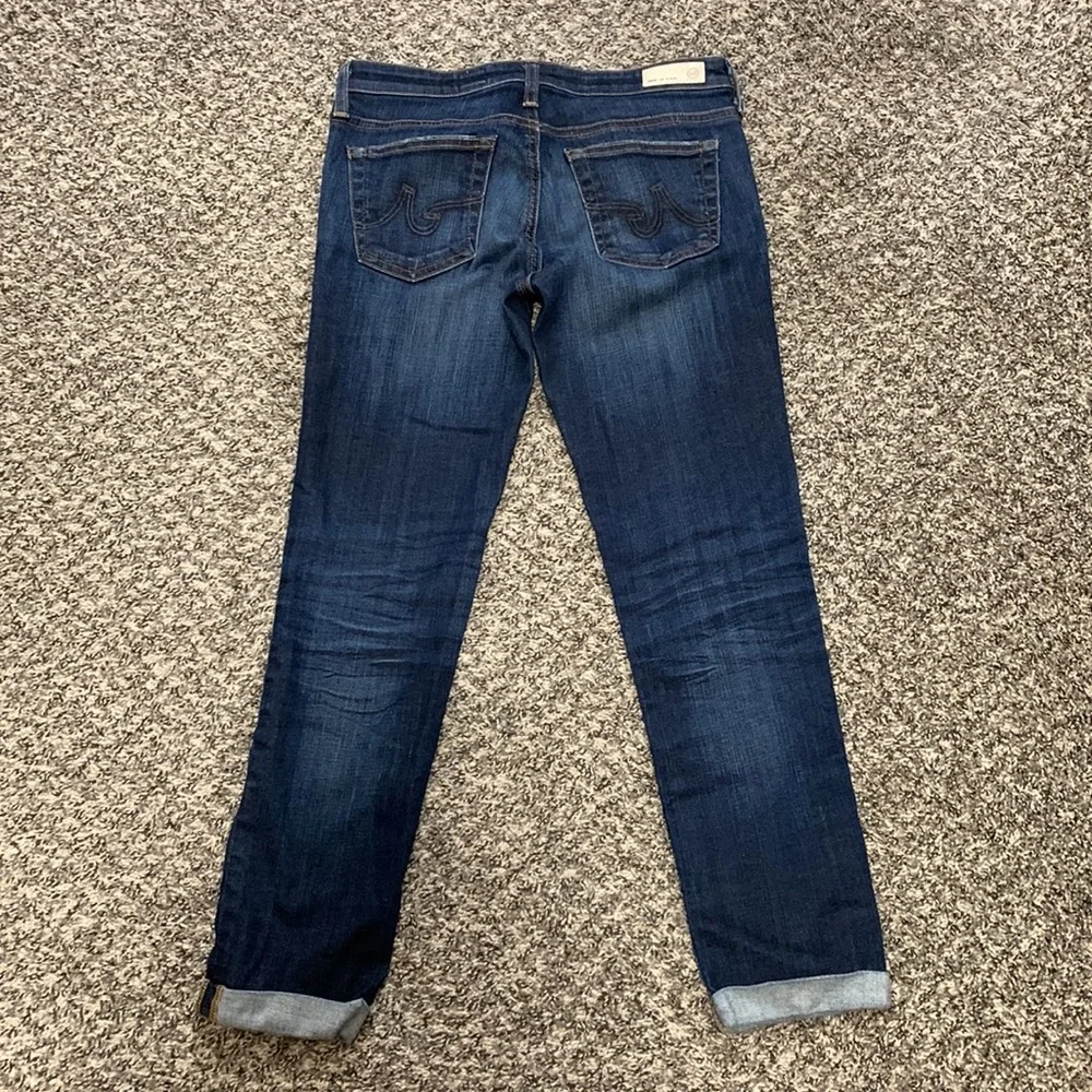 AG Adriano Goldschmied Stilt Roll-up Jeans size 27R - Picture 4 of 6